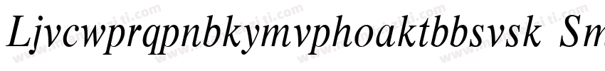 Ljvcwprqpnbkymvphoaktbbsvsk SmEx Re字体转换